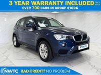 Used BMW X3 Impressive 190 HP (139 kW) 2015 Blue SUV