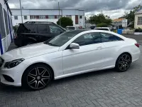 Used Mercedes E400 AMG line 333 HP (244 kW) 2015 White Coupe