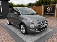 Used Fiat 500 Lounge 69 HP (50 kW) 2017 Grey Hatchback