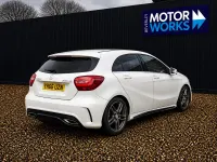Używany Mercedes A200 AMG line 2016 Biały Hatchback