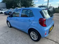 Used Kia Picanto 67 HP (49 kW) 2022 Blue Hatchback