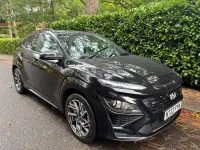 Used Hyundai Kona N Line 120 HP (88 kW) 2022 Black SUV
