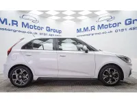 Used MG MG3 Exclusive 106 HP (77 kW) 2021 White Hatchback