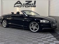 Used Audi A5 Cabriolet S-Line 190 HP (139 kW) 2019 Black Cabriolet