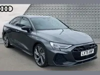 Used Audi A3 Black Edition 147 HP (108 kW) 2025 Grey Sedan