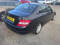 Begagnad Mercedes C220 SE 2009 Svart Sedan
