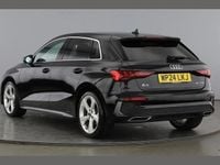 Used Audi A3 S-Line 110 HP (80 kW) 2024 Black Hatchback
