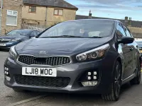 Used Kia Ceed GT-Line 136 HP (100 kW) 2018 Silver Hatchback