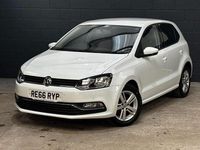 Used VW Polo Match 90 HP (66 kW) 2016 White Hatchback