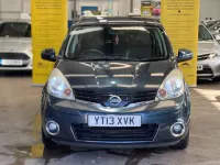 Begagnad Nissan Note N-TEC 110 HK (80 kW) 2013 Blå Halvkombi