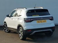 Used VW T-Cross Black Edition 110 HP (80 kW) 2022 White SUV