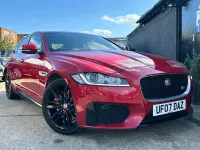 Used Jaguar XF S 300 HP (220 kW) 2016 Red Sedan