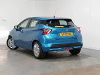 Used Nissan Micra Acenta 92 HP (67 kW) 2021 Blue Hatchback