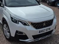 Used Peugeot 3008 GT-line 130 HP (95 kW) 2017 White SUV