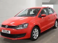 Used VW Polo SE 2011 Red Hatchback
