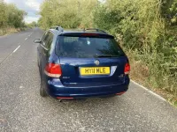Used VW Golf VI Sportline 105 HP (77 kW) 2011 Blue Estate