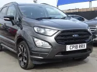 Used Ford Ecosport ST-Line 125 HP (91 kW) 2018 Grey SUV