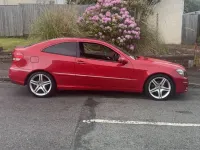 Used Mercedes CLC200 2009 Red Coupe