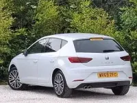 Used Seat Leon XCELLENCE Lux 150 HP (110 kW) 2020 White Coupe