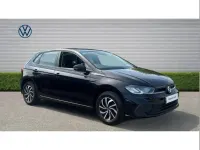 Used VW Polo Life 95 HP (69 kW) 2023 Black Hatchback