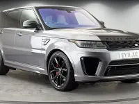 Used Land Rover Range Rover Sport SVR 575 HP (422 kW) 2021 Eiger grey SUV