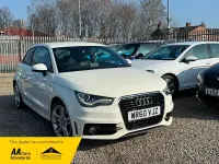 Used Audi A1 S-Line 122 HP (89 kW) 2010 White Hatchback