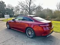 Used Mercedes E220 AMG Line Premium 2018 Red Coupe