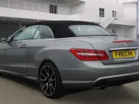 Used Mercedes E200 2010 Silver Cabriolet