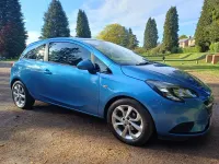 Used Vauxhall Corsa Sport 90 HP (66 kW) 2019 Blue Hatchback