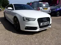 Used Audi A5 Black Edition 177 HP (130 kW) 2012 White Coupe