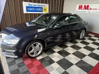 Used Audi A4 S-Line 190 HP (139 kW) 2017 Blue Sedan