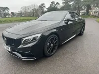 Used Mercedes S63 AMG 2017 Black Cabriolet