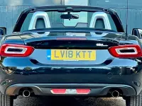 Used Fiat 124 Spider Lusso 140 HP (102 kW) 2017 Black Cabriolet