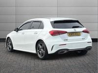 Used Mercedes A250 AMG line 224 HP (164 kW) 2019 White Hatchback
