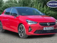 Used Vauxhall Corsa Ultimate 131 HP (96 kW) 2023 Red Hatchback