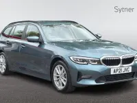 Used BMW 320 Sport Line 184 HP (135 kW) 2021 Blue ridge mountain Estate