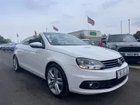 Begagnad VW Eos Sportline 140 HK (102 kW) 2014 Vit Cab