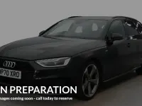 Used Audi A4 Black Edition 150 HP (110 kW) 2020 Black Estate