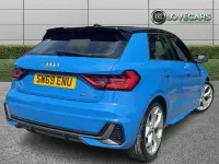 Used Audi A1 Sportback S-Line 150 HP (110 kW) 2019 Blue Hatchback
