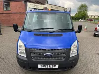 Usado Ford Transit 100 CV (73 kW) 2013 Blanco Descapotable