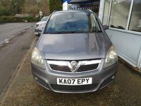 Used Vauxhall Zafira Design Edition 120 HP (88 kW) 2007 Grey MPV