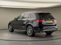 Used Mercedes GLC220 AMG line 170 HP (125 kW) 2018 Obsidian black SUV