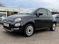 Used Fiat 500 Lounge 69 HP (50 kW) 2017 Black Hatchback