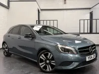 Used Mercedes A200 134 HP (98 kW) 2014 Blue Hatchback