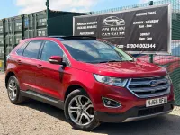 Used Ford Edge Titanium 210 HP (154 kW) 2016 Red SUV