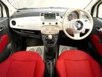 Used Fiat 500 Lounge 69 HP (50 kW) 2013 White Hatchback