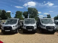 Used Ford Transit 130 HP (95 kW) 2022 Silver Cabriolet