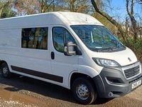 Used Peugeot Boxer 130 HP (95 kW) 2018 White Van