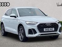 Used Audi Q5 S-Line 261 HP (191 kW) 2021 White SUV