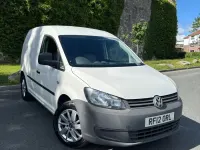 Used VW Caddy 75 HP (55 kW) 2012 White MPV
